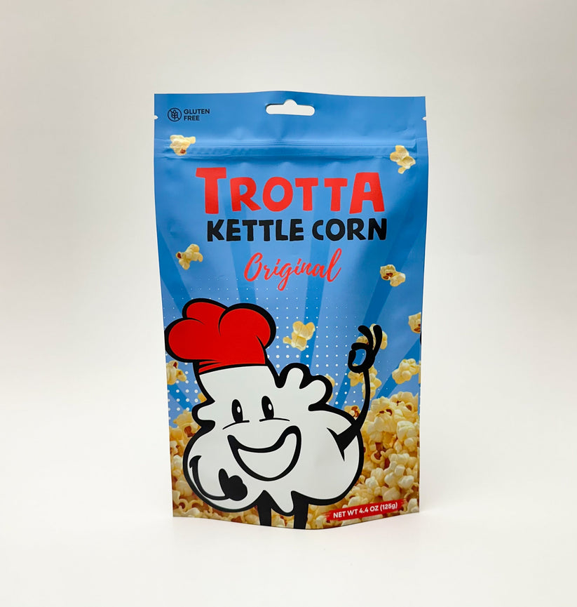 Trotta Kettle Corn Original, 4.7 oz (2 Pack)