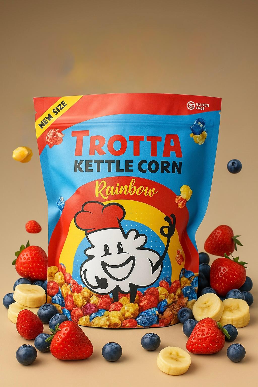 Trotta Kettle Corn Rainbow - BAG 150g (NEW SIZE)
